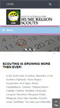 Mobile Screenshot of humescouts.com